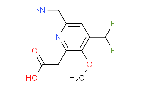 AM48259 | 1361849-72-0 | 6-(Aminomethyl)-4-(difluoromethyl)-3-methoxypyridine-2-acetic acid