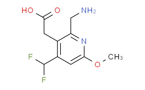 AM48260 | 1361706-23-1 | 2-(Aminomethyl)-4-(difluoromethyl)-6-methoxypyridine-3-acetic acid
