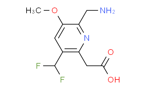 AM48263 | 1361921-46-1 | 2-(Aminomethyl)-5-(difluoromethyl)-3-methoxypyridine-6-acetic acid