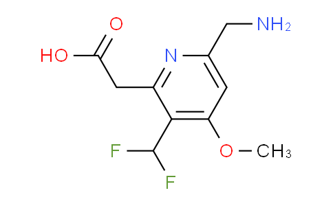 AM48265 | 1361733-46-1 | 6-(Aminomethyl)-3-(difluoromethyl)-4-methoxypyridine-2-acetic acid