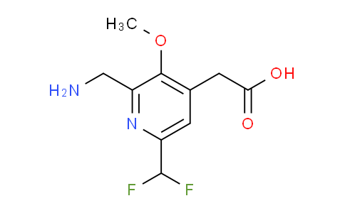 AM48268 | 1361915-36-7 | 2-(Aminomethyl)-6-(difluoromethyl)-3-methoxypyridine-4-acetic acid