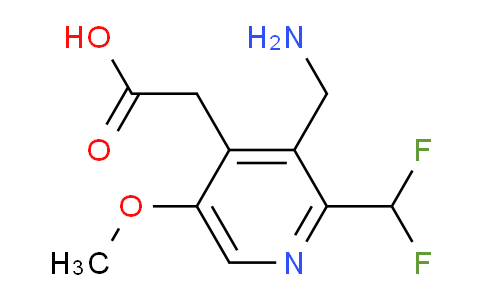AM48276 | 1361796-79-3 | 3-(Aminomethyl)-2-(difluoromethyl)-5-methoxypyridine-4-acetic acid