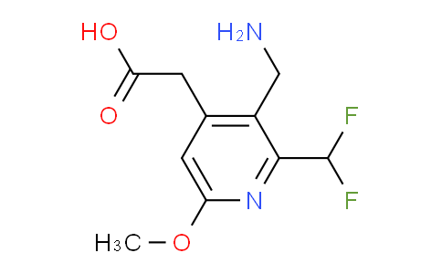 AM48278 | 1361849-86-6 | 3-(Aminomethyl)-2-(difluoromethyl)-6-methoxypyridine-4-acetic acid