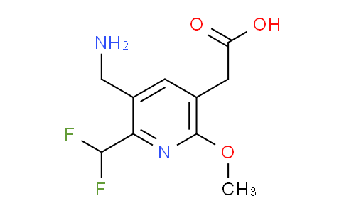 AM48279 | 1361915-45-8 | 3-(Aminomethyl)-2-(difluoromethyl)-6-methoxypyridine-5-acetic acid