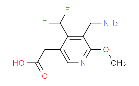 AM48280 | 1361706-47-9 | 3-(Aminomethyl)-4-(difluoromethyl)-2-methoxypyridine-5-acetic acid