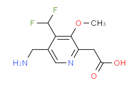 AM48283 | 1361733-63-2 | 5-(Aminomethyl)-4-(difluoromethyl)-3-methoxypyridine-2-acetic acid