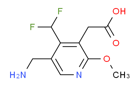 AM48285 | 1361797-26-3 | 5-(Aminomethyl)-4-(difluoromethyl)-2-methoxypyridine-3-acetic acid