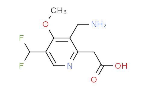 AM48288 | 1361815-03-3 | 3-(Aminomethyl)-5-(difluoromethyl)-4-methoxypyridine-2-acetic acid