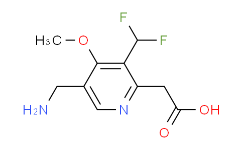 5-(Aminomethyl)-3-(difluoromethyl)-4-methoxypyridine-2-acetic acid