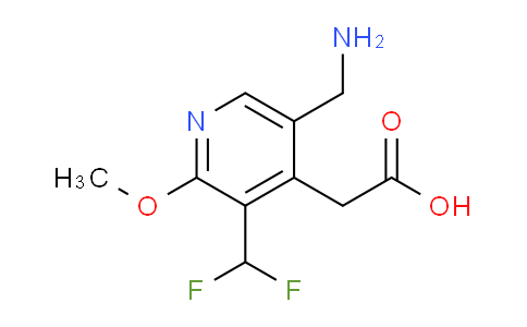 AM48291 | 1361915-55-0 | 5-(Aminomethyl)-3-(difluoromethyl)-2-methoxypyridine-4-acetic acid