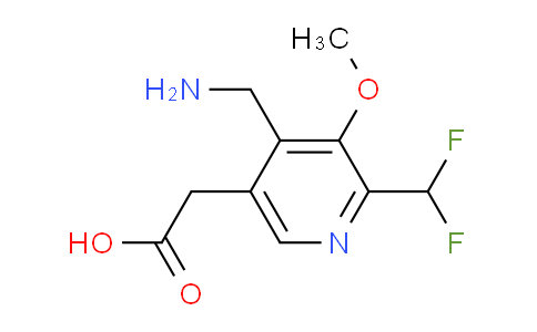 AM48292 | 1361849-91-3 | 4-(Aminomethyl)-2-(difluoromethyl)-3-methoxypyridine-5-acetic acid