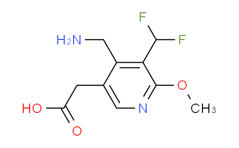 AM48298 | 1361751-22-5 | 4-(Aminomethyl)-3-(difluoromethyl)-2-methoxypyridine-5-acetic acid