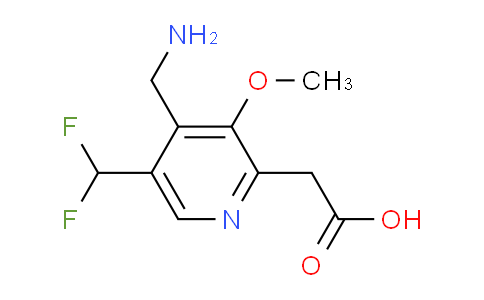 AM48301 | 1361815-09-9 | 4-(Aminomethyl)-5-(difluoromethyl)-3-methoxypyridine-2-acetic acid