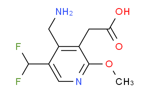 AM48303 | 1361921-72-3 | 4-(Aminomethyl)-5-(difluoromethyl)-2-methoxypyridine-3-acetic acid