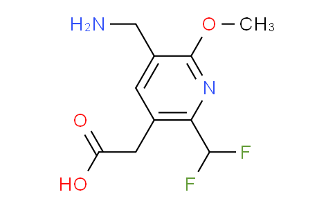 AM48308 | 1361915-64-1 | 3-(Aminomethyl)-6-(difluoromethyl)-2-methoxypyridine-5-acetic acid