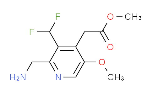 AM48312 | 1361845-52-4 | Methyl 2-(aminomethyl)-3-(difluoromethyl)-5-methoxypyridine-4-acetate
