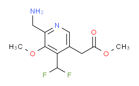 AM48316 | 1361917-05-6 | Methyl 2-(aminomethyl)-4-(difluoromethyl)-3-methoxypyridine-5-acetate