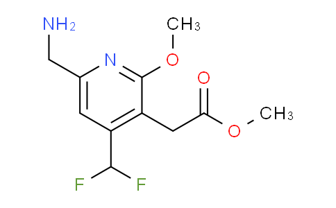 AM48321 | 1361706-86-6 | Methyl 6-(aminomethyl)-4-(difluoromethyl)-2-methoxypyridine-3-acetate