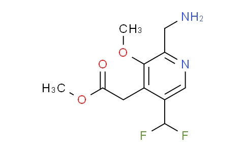 AM48322 | 1361751-31-6 | Methyl 2-(aminomethyl)-5-(difluoromethyl)-3-methoxypyridine-4-acetate