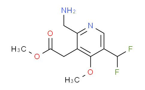 AM48324 | 1361765-61-8 | Methyl 2-(aminomethyl)-5-(difluoromethyl)-4-methoxypyridine-3-acetate