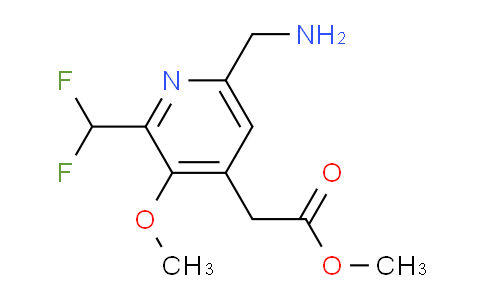 AM48333 | 1361706-91-3 | Methyl 6-(aminomethyl)-2-(difluoromethyl)-3-methoxypyridine-4-acetate