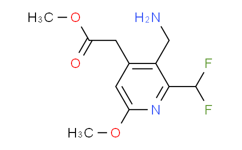 AM48338 | 1361751-36-1 | Methyl 3-(aminomethyl)-2-(difluoromethyl)-6-methoxypyridine-4-acetate