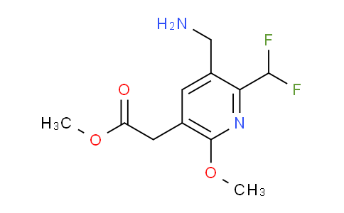 AM48339 | 1361845-67-1 | Methyl 3-(aminomethyl)-2-(difluoromethyl)-6-methoxypyridine-5-acetate