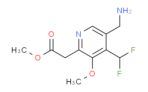 AM48343 | 1361471-79-5 | Methyl 5-(aminomethyl)-4-(difluoromethyl)-3-methoxypyridine-2-acetate