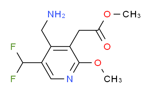 AM48347 | 1361707-17-6 | Methyl 4-(aminomethyl)-5-(difluoromethyl)-2-methoxypyridine-3-acetate