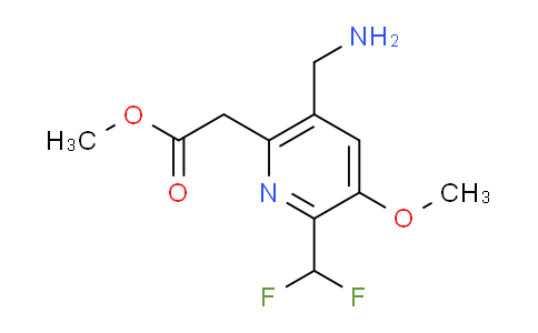 AM48349 | 1361903-97-0 | Methyl 5-(aminomethyl)-2-(difluoromethyl)-3-methoxypyridine-6-acetate