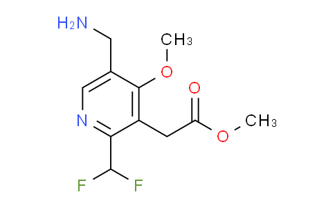 AM48350 | 1361751-47-4 | Methyl 5-(aminomethyl)-2-(difluoromethyl)-4-methoxypyridine-3-acetate