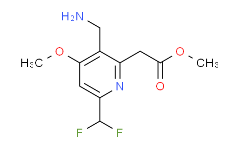AM48351 | 1361845-80-8 | Methyl 3-(aminomethyl)-6-(difluoromethyl)-4-methoxypyridine-2-acetate