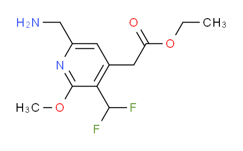 AM48370 | 1361916-09-7 | Ethyl 6-(aminomethyl)-3-(difluoromethyl)-2-methoxypyridine-4-acetate