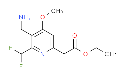 AM48379 | 1361904-09-7 | Ethyl 3-(aminomethyl)-2-(difluoromethyl)-4-methoxypyridine-6-acetate