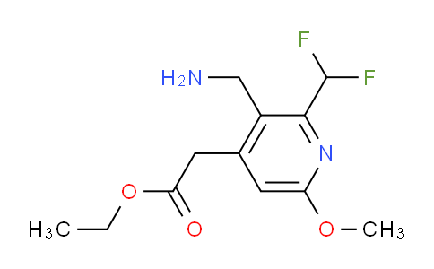 AM48382 | 1361894-03-2 | Ethyl 3-(aminomethyl)-2-(difluoromethyl)-6-methoxypyridine-4-acetate