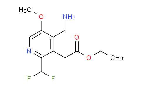 AM48398 | 1361472-25-4 | Ethyl 4-(aminomethyl)-2-(difluoromethyl)-5-methoxypyridine-3-acetate