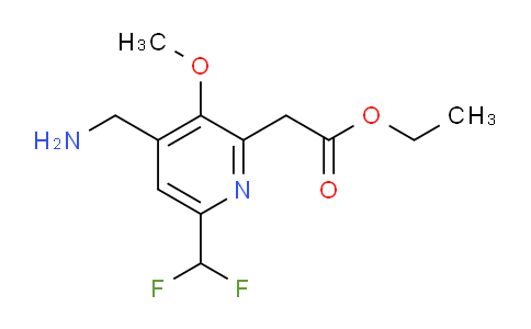 AM48399 | 1361894-07-6 | Ethyl 4-(aminomethyl)-6-(difluoromethyl)-3-methoxypyridine-2-acetate