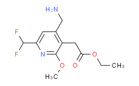 AM48401 | 1361915-26-5 | Ethyl 4-(aminomethyl)-6-(difluoromethyl)-2-methoxypyridine-3-acetate