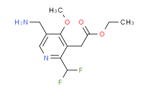 AM48410 | 1361869-95-5 | Ethyl 5-(aminomethyl)-2-(difluoromethyl)-4-methoxypyridine-3-acetate