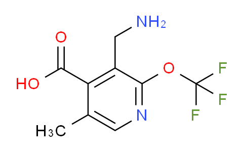 AM48418 | 1361757-22-3 | 3-(Aminomethyl)-5-methyl-2-(trifluoromethoxy)pyridine-4-carboxylic acid