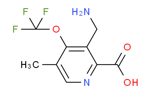 AM48420 | 1361773-89-8 | 3-(Aminomethyl)-5-methyl-4-(trifluoromethoxy)pyridine-2-carboxylic acid