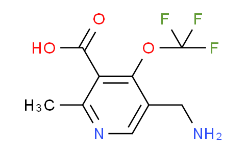 AM48438 | 1361806-76-9 | 5-(Aminomethyl)-2-methyl-4-(trifluoromethoxy)pyridine-3-carboxylic acid