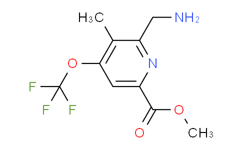 AM48443 | 1361913-47-4 | Methyl 2-(aminomethyl)-3-methyl-4-(trifluoromethoxy)pyridine-6-carboxylate