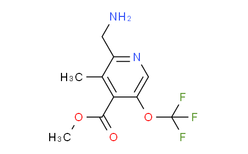 AM48444 | 1361757-35-8 | Methyl 2-(aminomethyl)-3-methyl-5-(trifluoromethoxy)pyridine-4-carboxylate