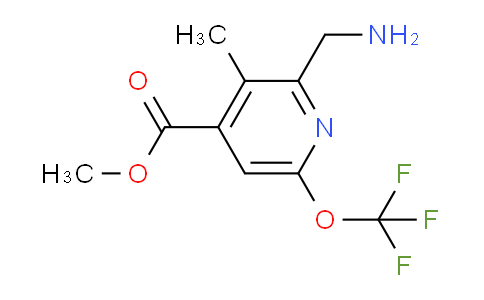 AM48446 | 1361886-56-7 | Methyl 2-(aminomethyl)-3-methyl-6-(trifluoromethoxy)pyridine-4-carboxylate