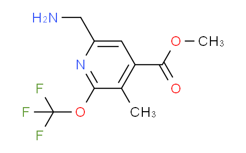 AM48448 | 1361710-72-6 | Methyl 6-(aminomethyl)-3-methyl-2-(trifluoromethoxy)pyridine-4-carboxylate