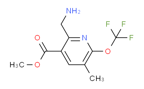 AM48449 | 1361769-22-3 | Methyl 2-(aminomethyl)-5-methyl-6-(trifluoromethoxy)pyridine-3-carboxylate