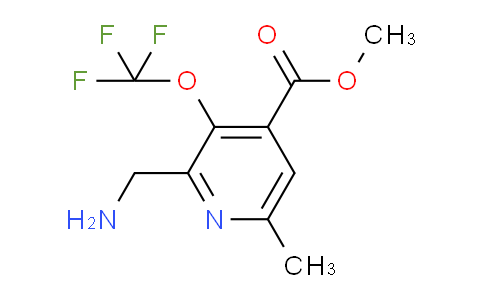 AM48450 | 1361886-61-4 | Methyl 2-(aminomethyl)-6-methyl-3-(trifluoromethoxy)pyridine-4-carboxylate
