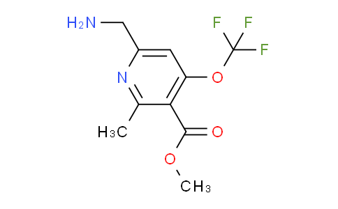 Methyl 6-(aminomethyl)-2-methyl-4-(trifluoromethoxy)pyridine-3-carboxylate