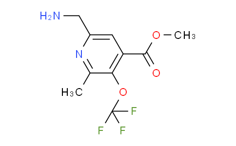 AM48455 | 1361465-37-3 | Methyl 6-(aminomethyl)-2-methyl-3-(trifluoromethoxy)pyridine-4-carboxylate